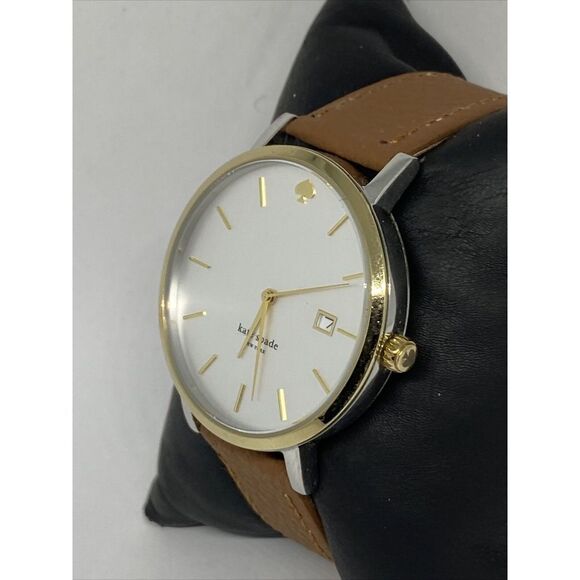 Kate Spade New York Gramercy 0108 Women\'s Brown Leather Analog Dial Watch VK156 main image 4